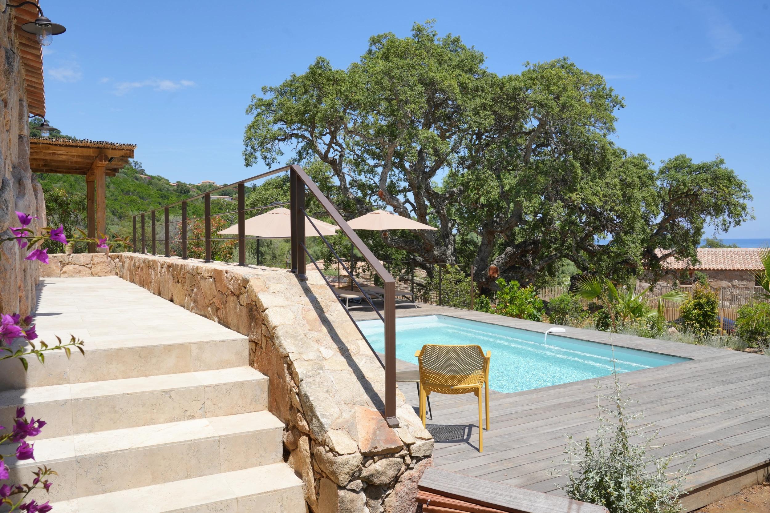 L'extérieur du maison de vacances à la résidence Vista Blu