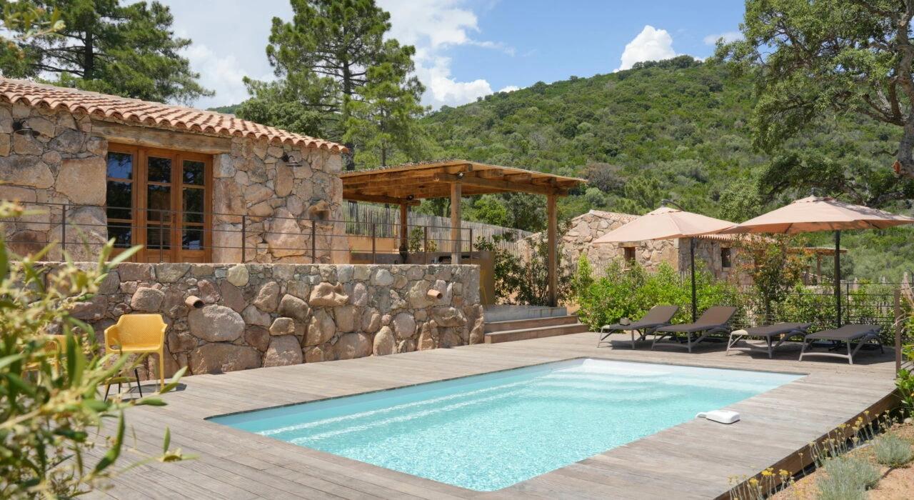 Villa avec piscine à louer à la résidence Vista Blu